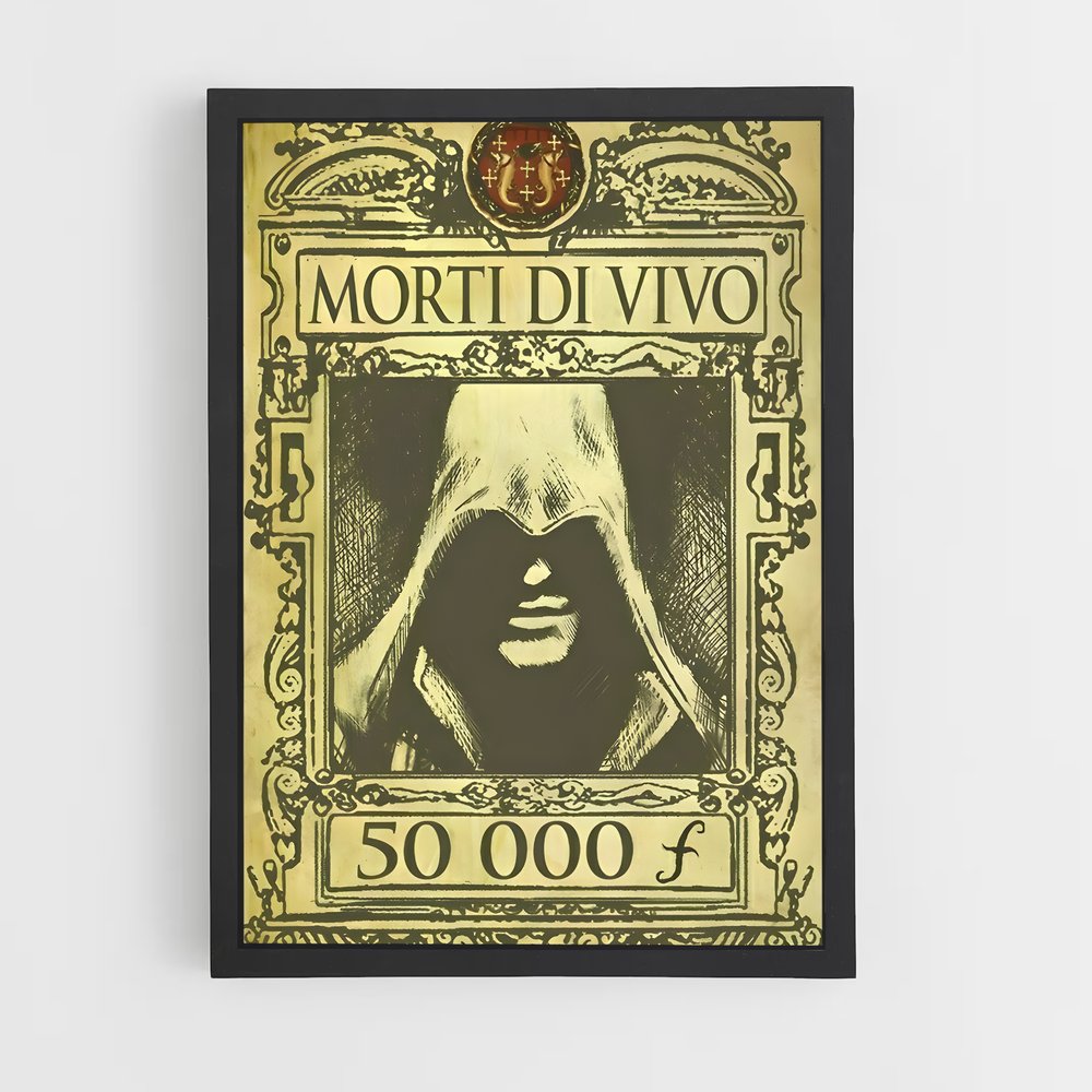 Poster Mortel Assassinat – affiche Assassin's Creed (vue 2)